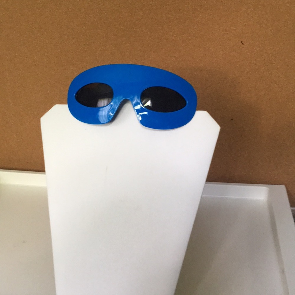 Blue sunglasses